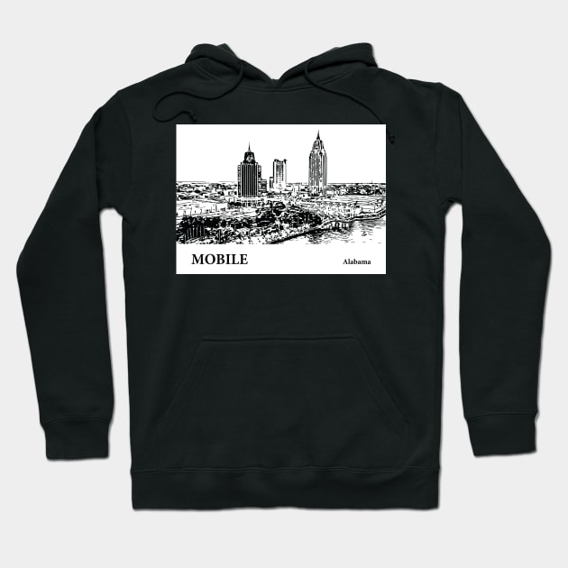 Mobile - Alabama Hoodie by Lakeric